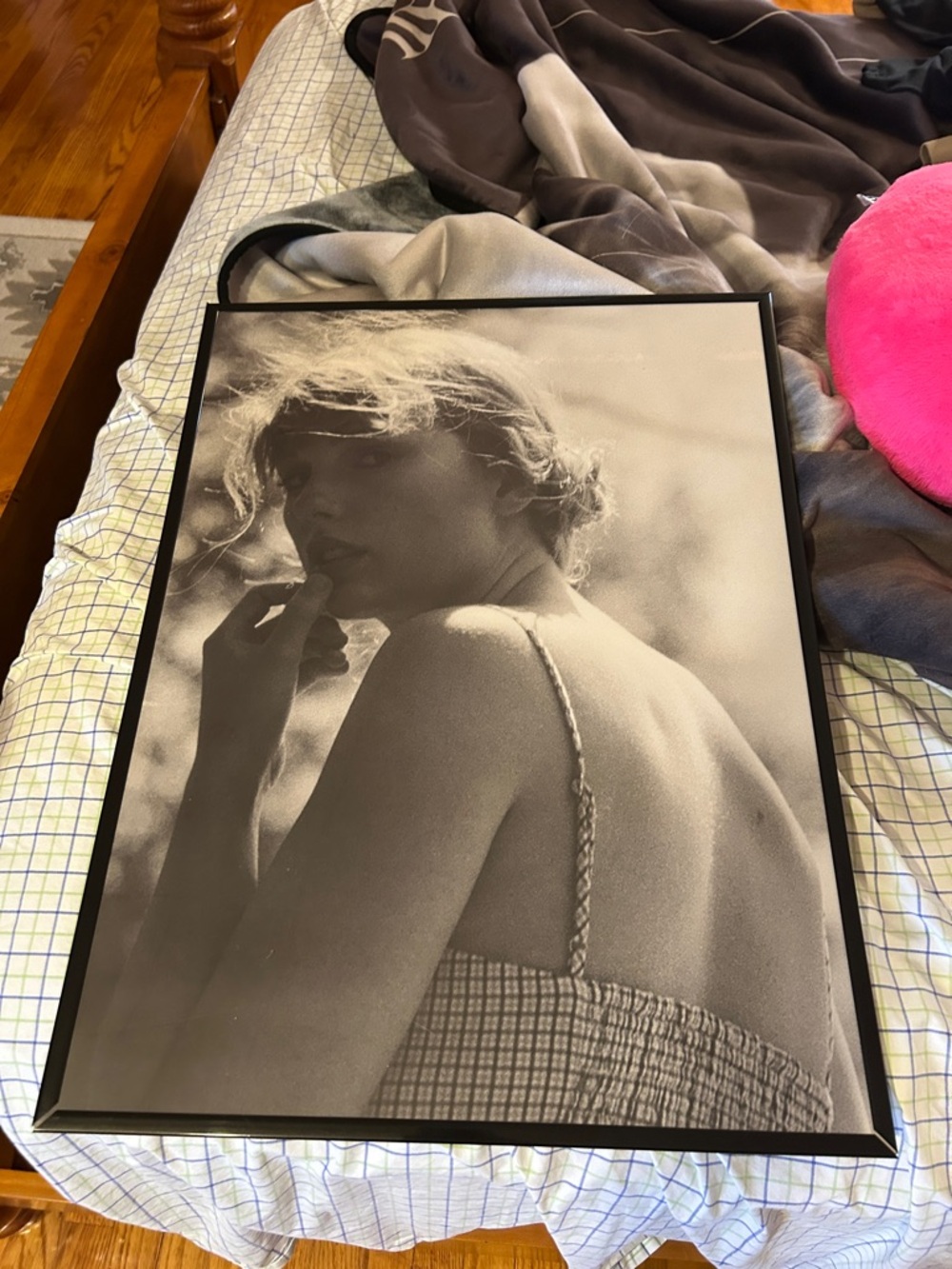 Taylor Swift official Folklore “meet me behind the mall” lithograph poster rare